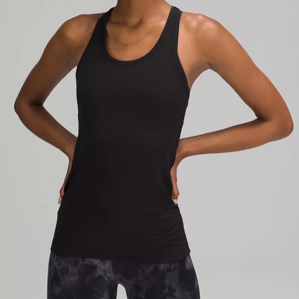 Black lululemon tank top